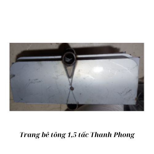 Trang bê tông 1,5 tấc Thanh Phong