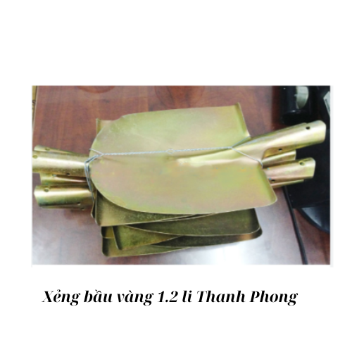 Xẻng bầu vàng 1.2 li Thanh Phong