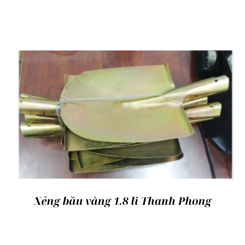 Xẻng bầu vàng 1.8 li Thanh Phong