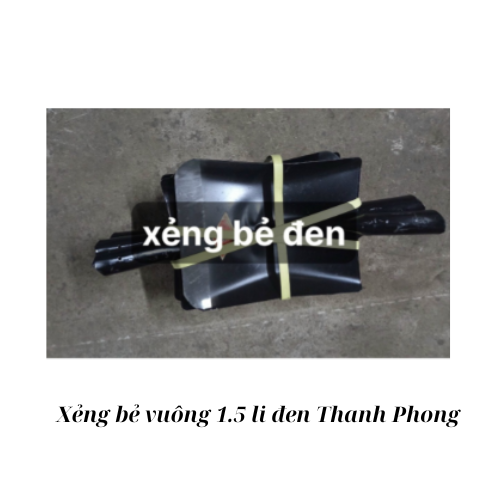 Xẻng bẻ vuông 1.5 li đen Thanh Phong