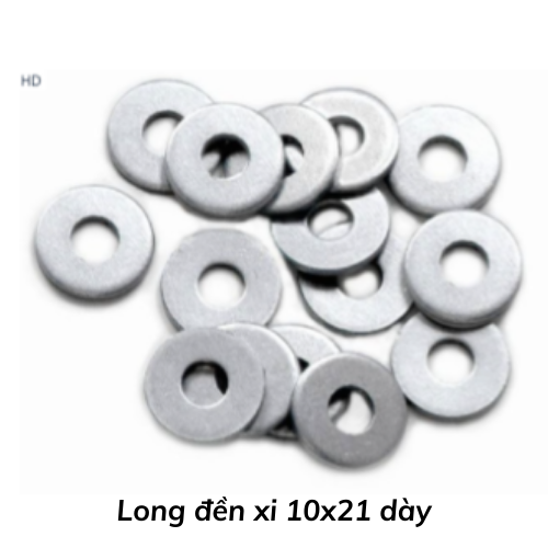 Long đền xi 10x21 dày