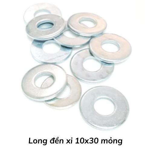 Long đền xi 10x30 mỏng