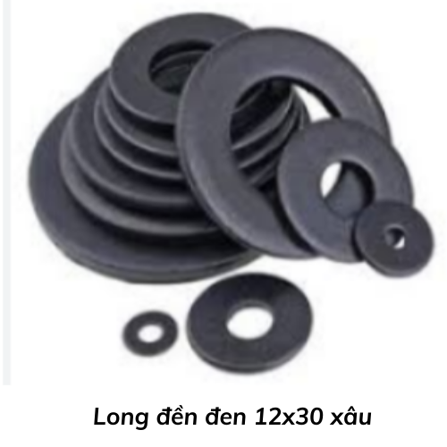 Long đền đen 12x30 xâu