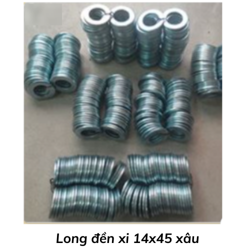 Long đền xi 14x45 xâu