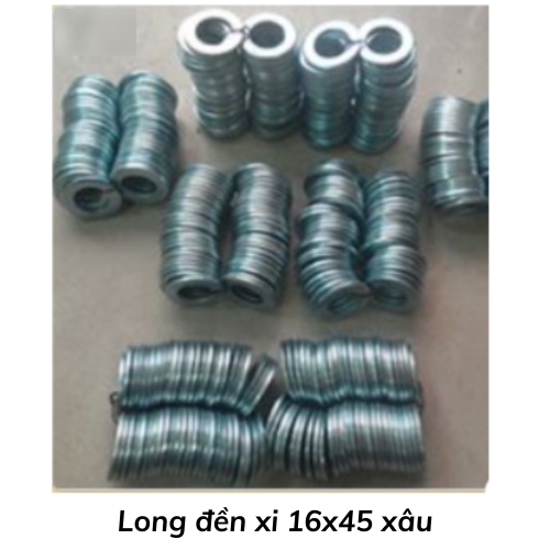 Long đền xi 16x45 xâu