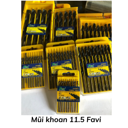 Mũi khoan 11.5 Favi