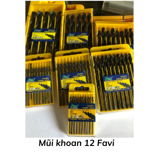 Mũi khoan 12 Favi