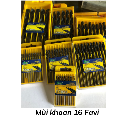 Mũi khoan 16 Favi