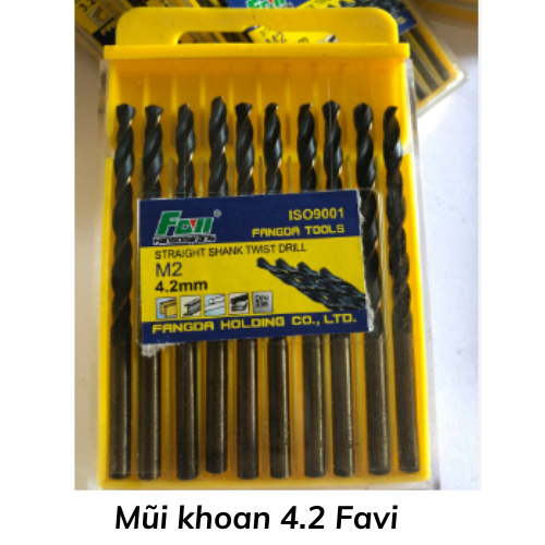 Mũi khoan 4.2 Favi