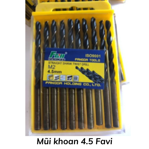 Mũi khoan 4.5 Favi