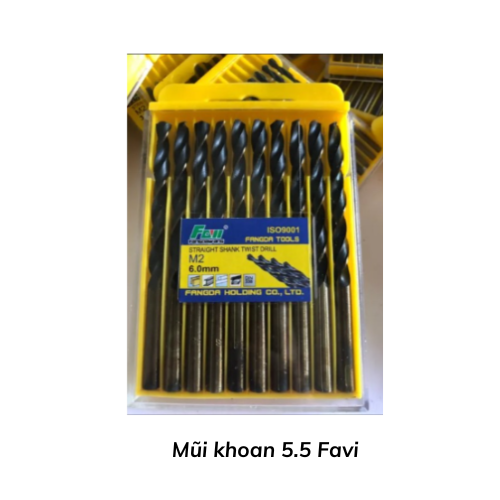 Mũi khoan 5.5 Favi