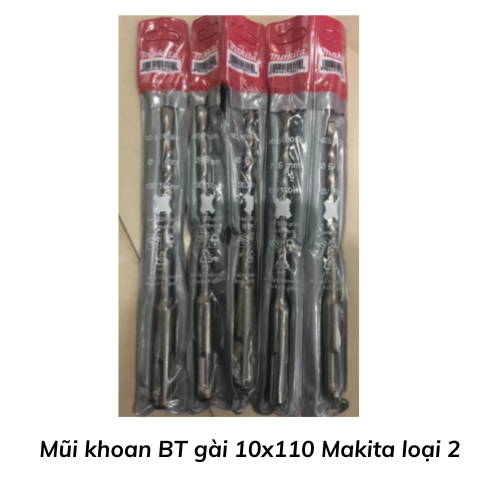 Mũi khoan BT gài 10x110 Makita loại 2