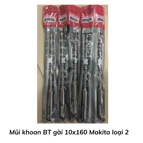 Mũi khoan BT gài 10x160 Makita loại 2