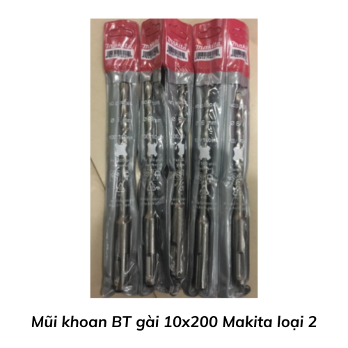 Mũi khoan BT gài 10x200 Makita loại 2