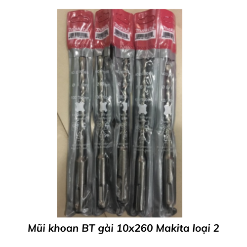 Mũi khoan BT gài 10x260 Makita loại 2