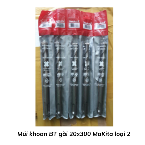 Mũi khoan BT gài 20x300 MaKita loại 2