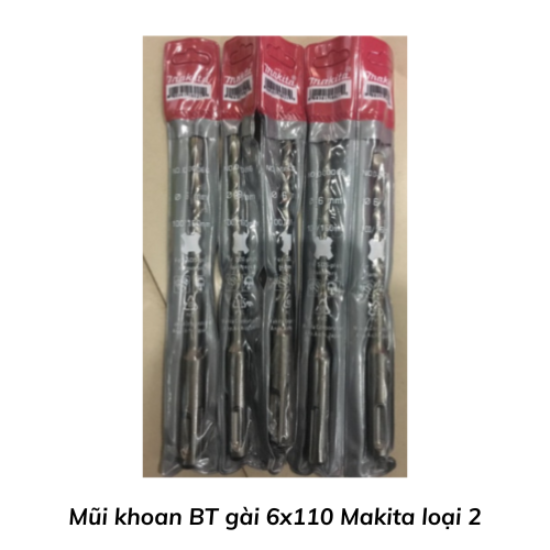 Mũi khoan BT gài 6x110 Makita loại 2