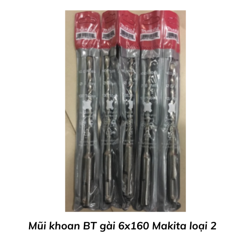 Mũi khoan BT gài 6x160 Makita loại 2