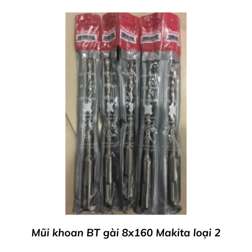 Mũi khoan BT gài 8x160 Makita loại 2