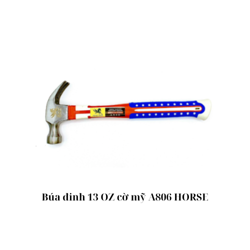 Búa đinh 13 OZ cờ mỹ A806 HORSE