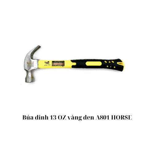 Búa đinh 13 OZ vàng đen A801 HORSE