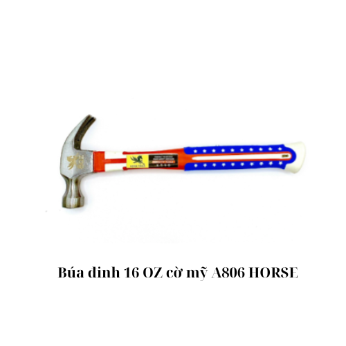 Búa đinh 16 OZ cờ mỹ A806 HORSE