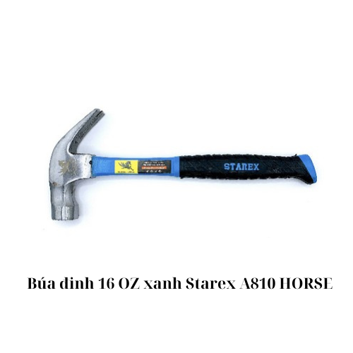 Búa đinh 16 OZ xanh  Starex A810 HORSE