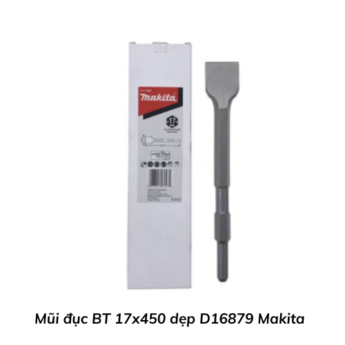 Mũi đục BT 17x450 dẹp D16879 Makita