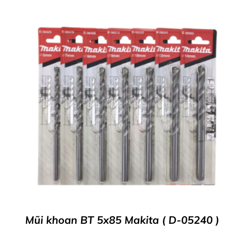 Mũi khoan BT 5x85 Makita ( D-05240 )