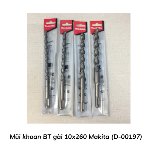 Mũi khoan BT gài 10x260 Makita  (D-00197)