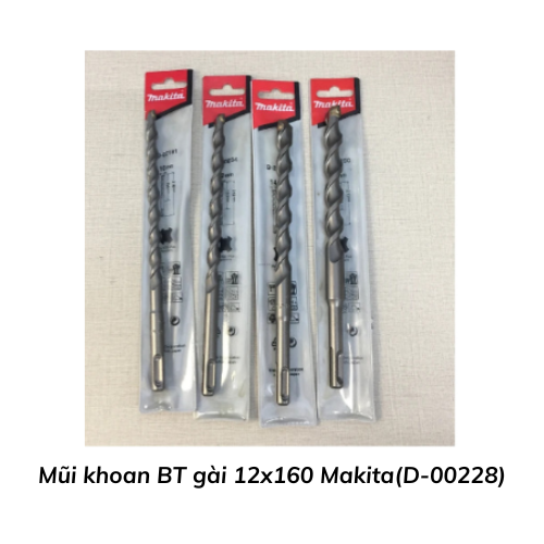 Mũi khoan BT gài 12x160 Makita(D-00228)