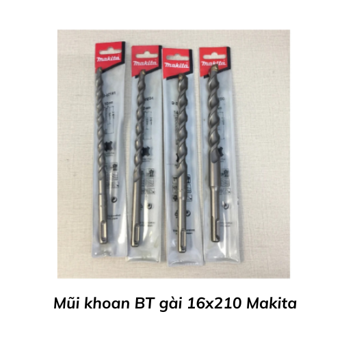 Mũi khoan BT gài 16x210 Makita