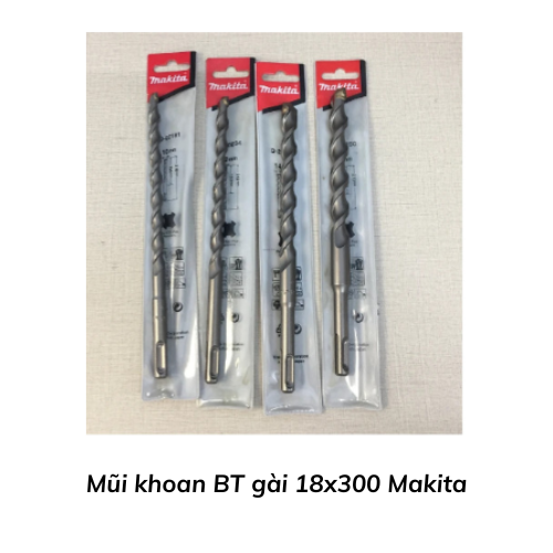 Mũi khoan BT gài 18x300 Makita