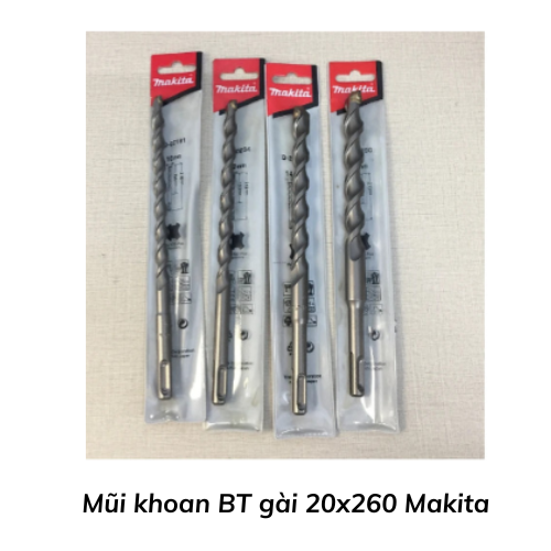 Mũi khoan BT gài 20x260 Makita