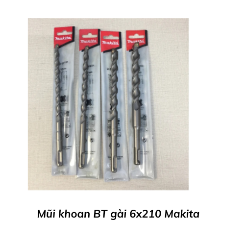 Mũi khoan BT gài 6x210 Makita