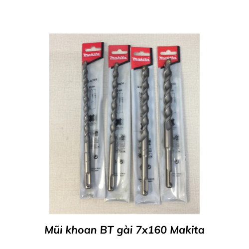 Mũi khoan BT gài 7x160 Makita