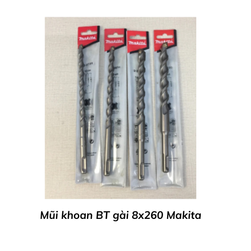 Mũi khoan BT gài 8x260 Makita