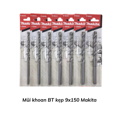 Mũi khoan BT kẹp 9x150 Makita