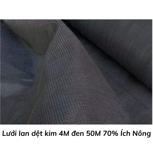 Lưới lan dệt kim 4M đen 50M 70% Ích Nông