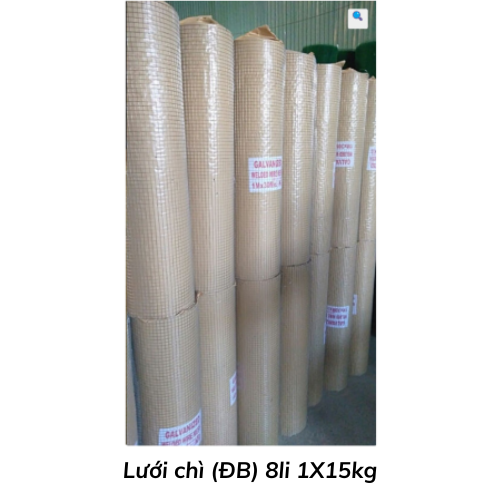 Lưới chì (ĐB) 8li 1X15kg 