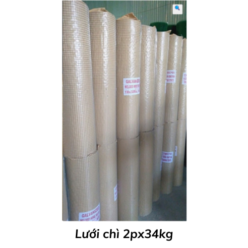 Lưới chì 2px34kg