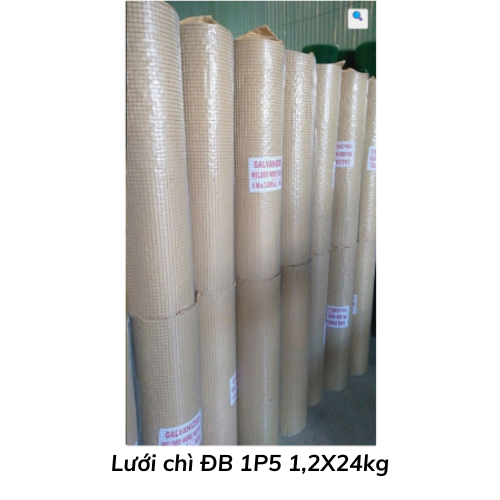 Lưới chì ĐB 1P5 1,2X24kg 