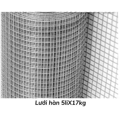 Lưới hàn 5liX17kg