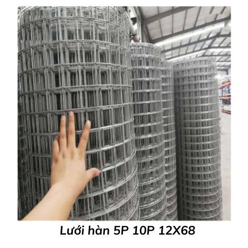 Lưới hàn 5P 10P 12X68