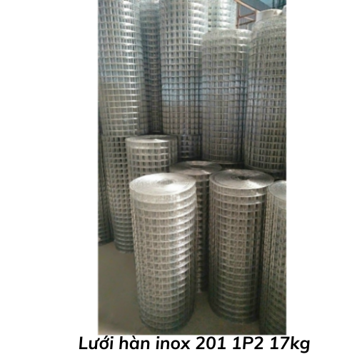 Lưới hàn inox 201 1P2 17kg