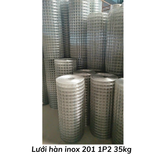 Lưới hàn inox 201 1P2 35kg