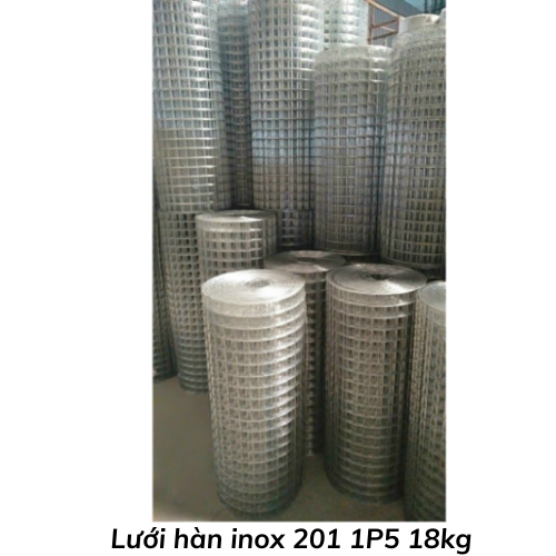 Lưới hàn inox 201 1P5 18kg