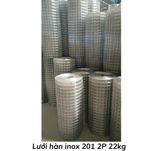 Lưới hàn inox 201 2P 22kg