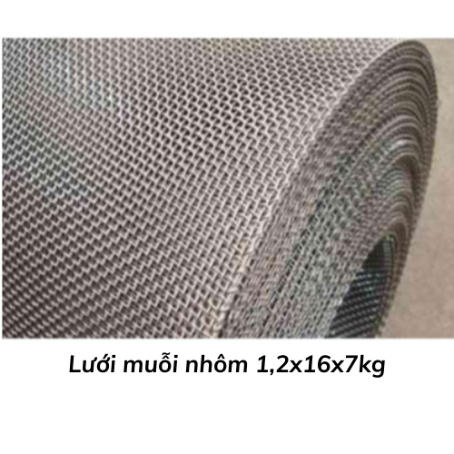 Lưới muỗi nhôm 1,2x16x7kg