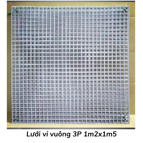 Lưới vỉ vuông 3P 1m2x1m5